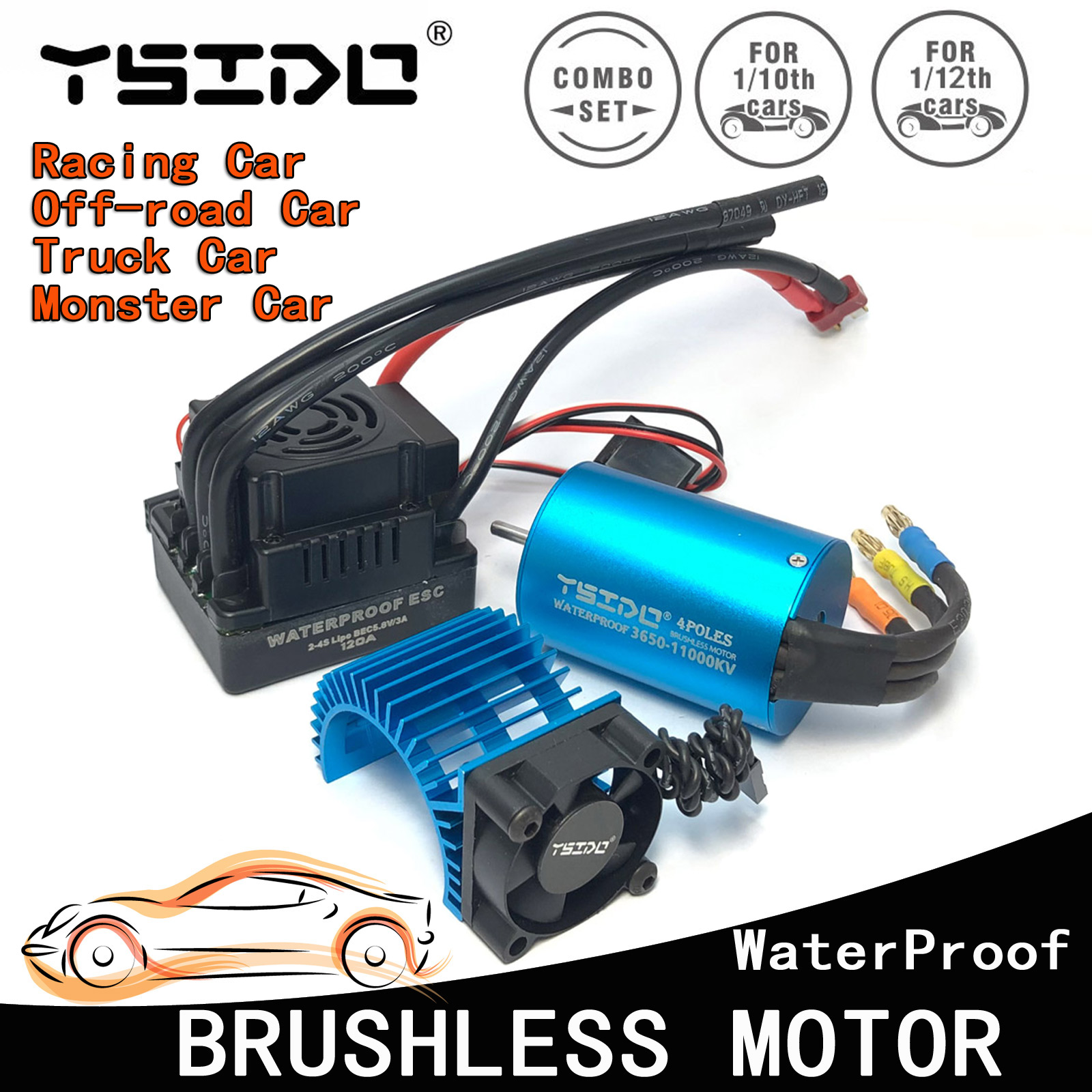 Brushless Motor 3650 - YSIDO 3650 3600KV 5400KV 9500KV бесщеточный