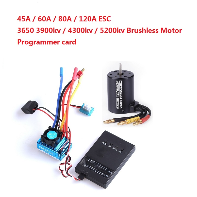 Brushless Motor 3650 - 3650 3900kv 4300kv 5200KV бесщеточный двигатель/45A