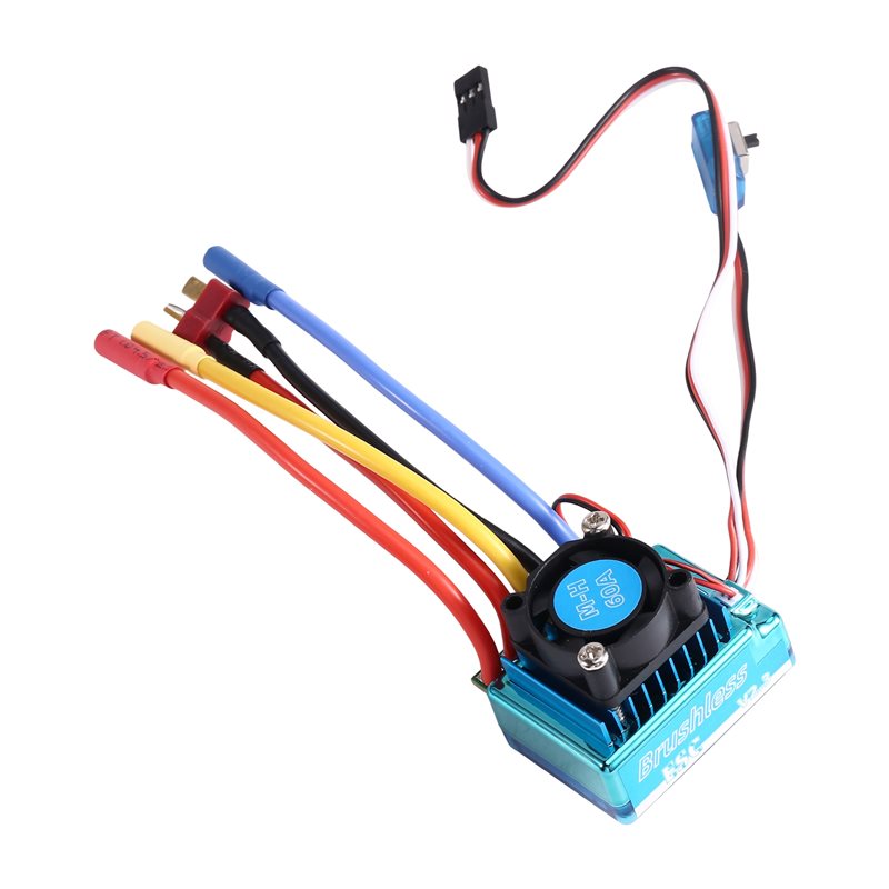 Brushless Motor 3650 - Бесщеточный регулятор скорости MACH-60A с разъемом