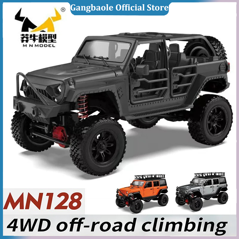 Rc Hobby France - Радиоуправляемый внедорожник-краулер 4x4 MN128 2.4G, профессиональный
