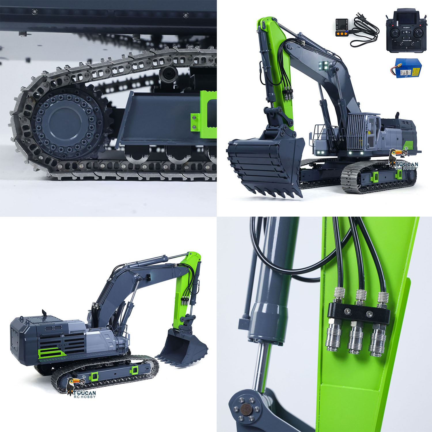 395F 1/12 Гидравлический экска – обзор и цена Rc Hobby Direct