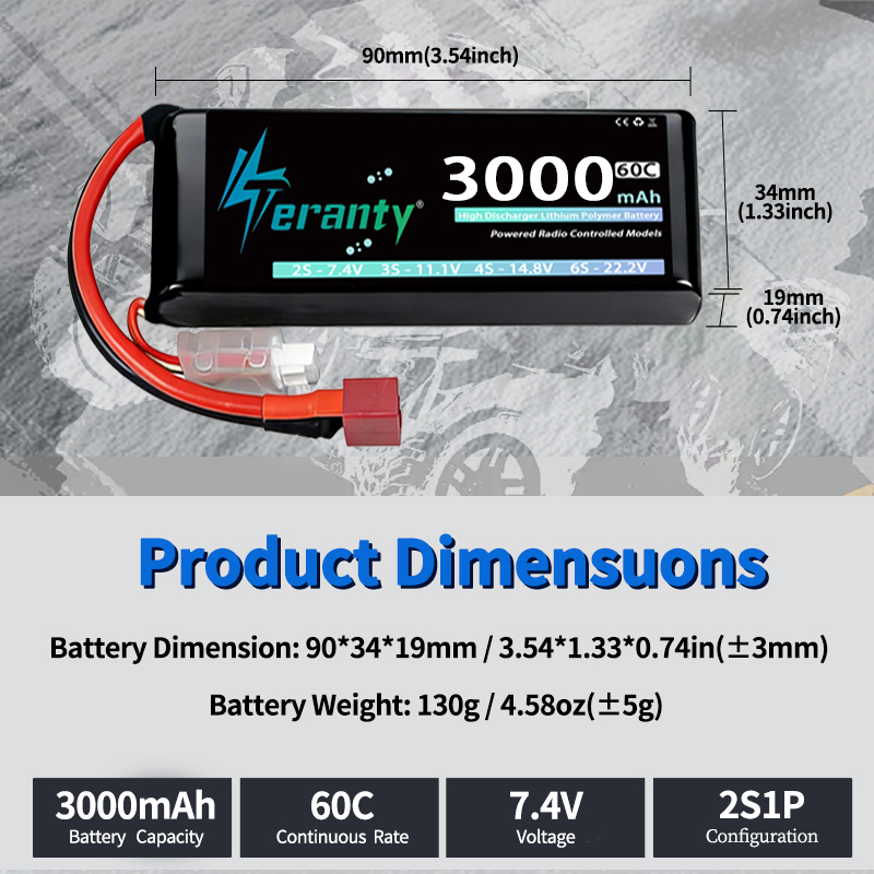 Аккумулятор LiPo TERANTY 2S 30 – обзор и цена Rc Hobby Truck
