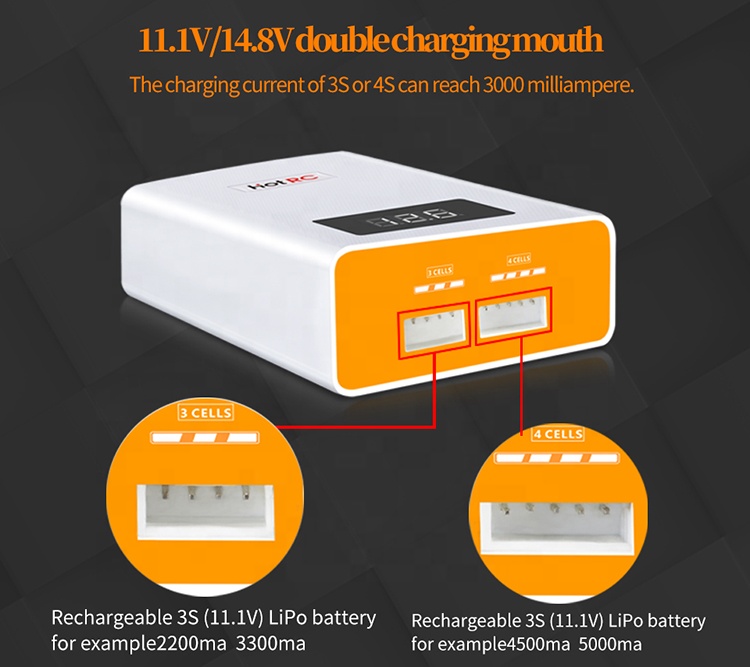 HOTRC A400 Цифровое 3S 4S 3000 – обзор и цена Lipo Battery 4S