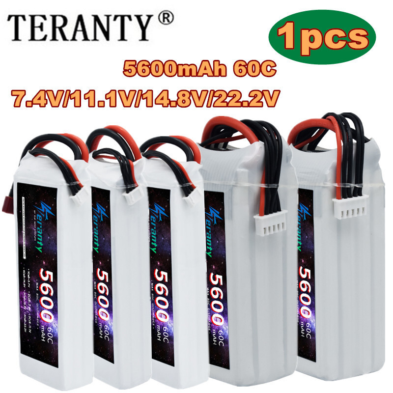 TERANTY 5600MAH 60C 2S 3S 4S 6 – обзор и цена Lipo Battery 4S