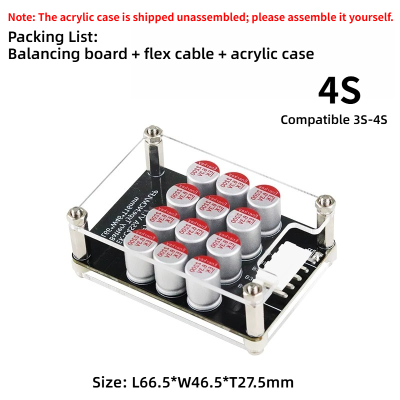 1 шт. 5A 4S Активный балансир- – обзор и цена Lipo Battery 4S