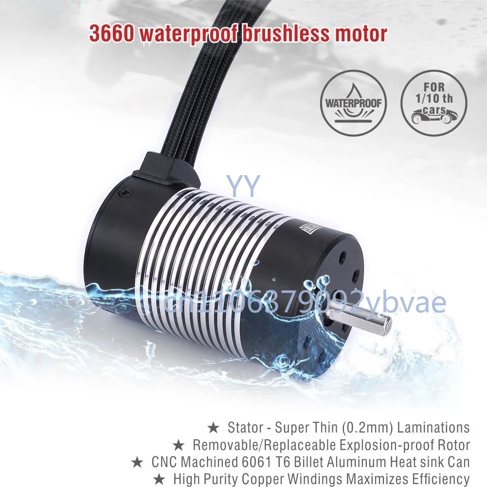 Водонепроницаемый бесщеточный  – обзор и цена Brushless Motor 3650